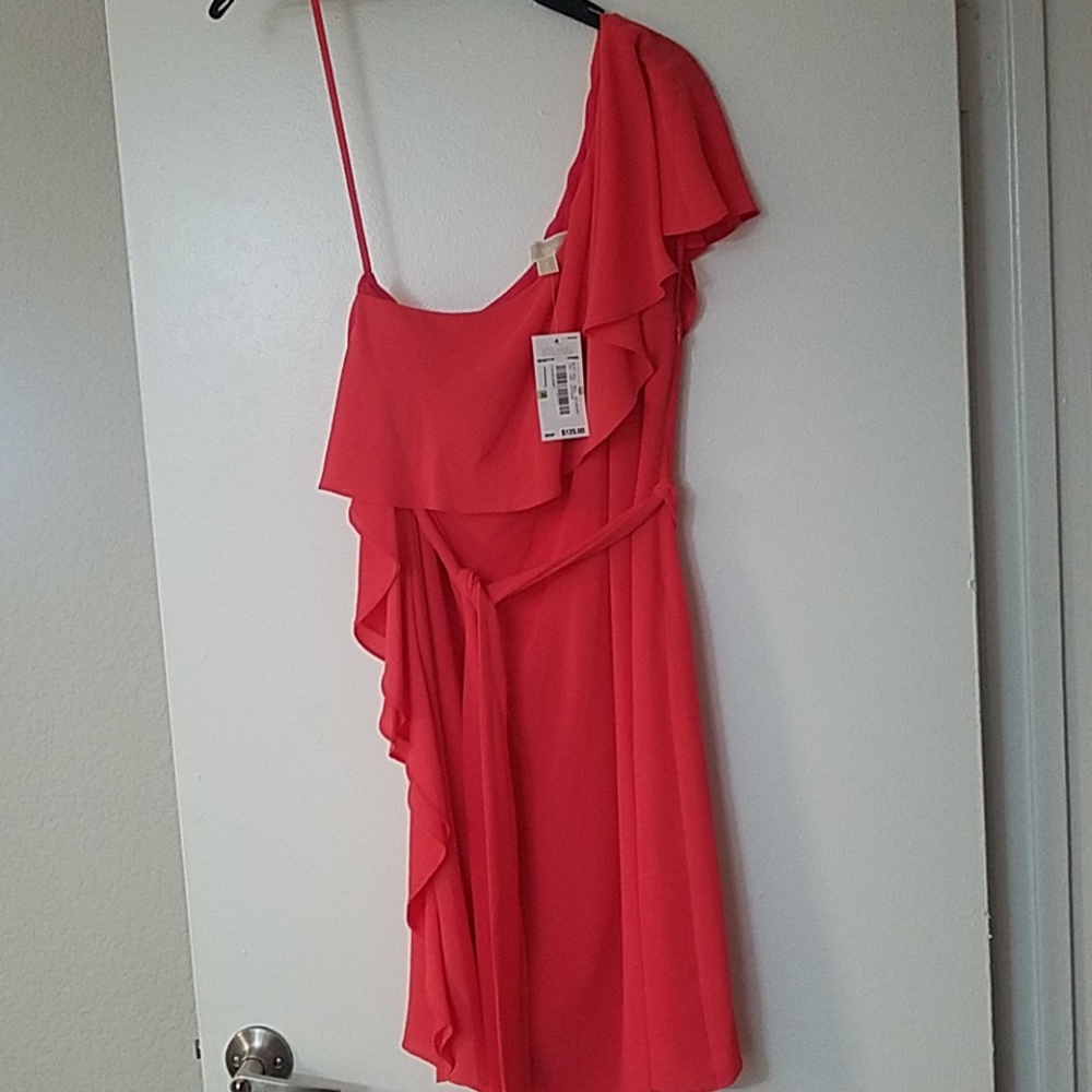 Coral Michael Kors Dress